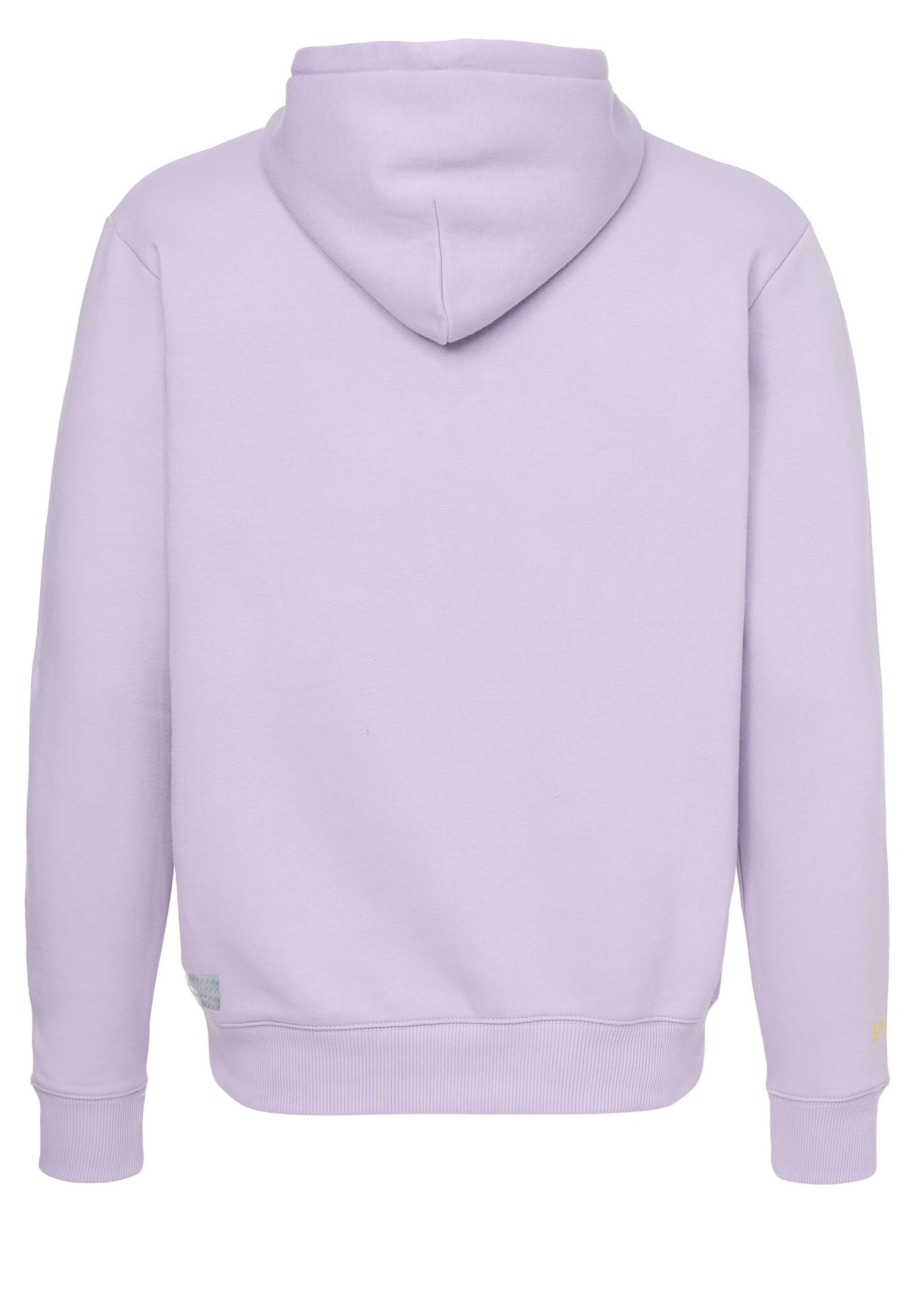 Sweat-shirt 'Happy' smiler. en violet