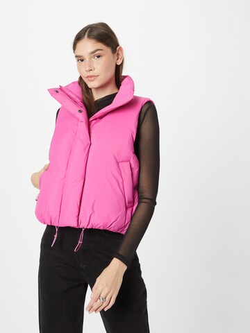 LEVI'S ® Vest 'Pillow Bubble Vest' i pink: forside