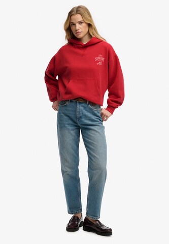 Superdry & Co Sweatshirt 'Heritage Hamptons' in Rood
