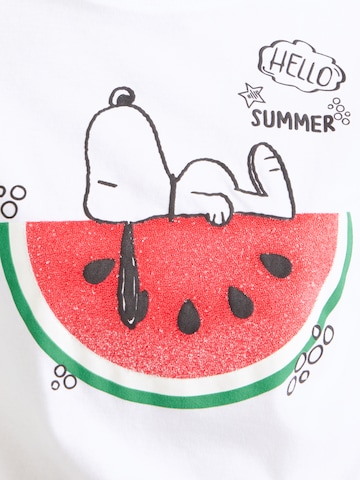 Maglietta 'Snoopy Watermelon' di PRINCESS GOES HOLLYWOOD in bianco
