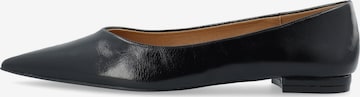 Ballerines 'Bari' Bianco en noir : devant