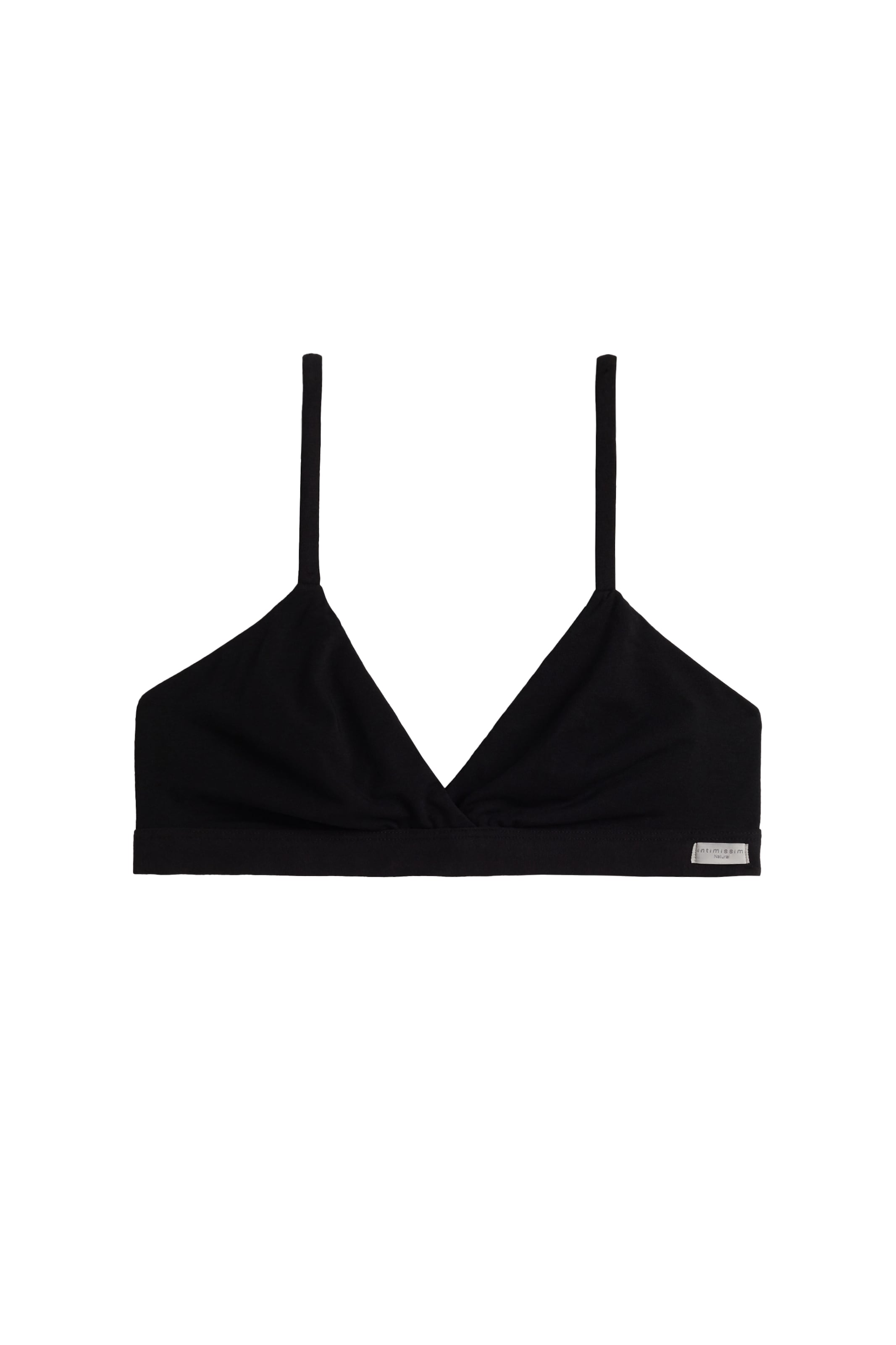INTIMISSIMI Triangle Bra 'Emma' in Black: front