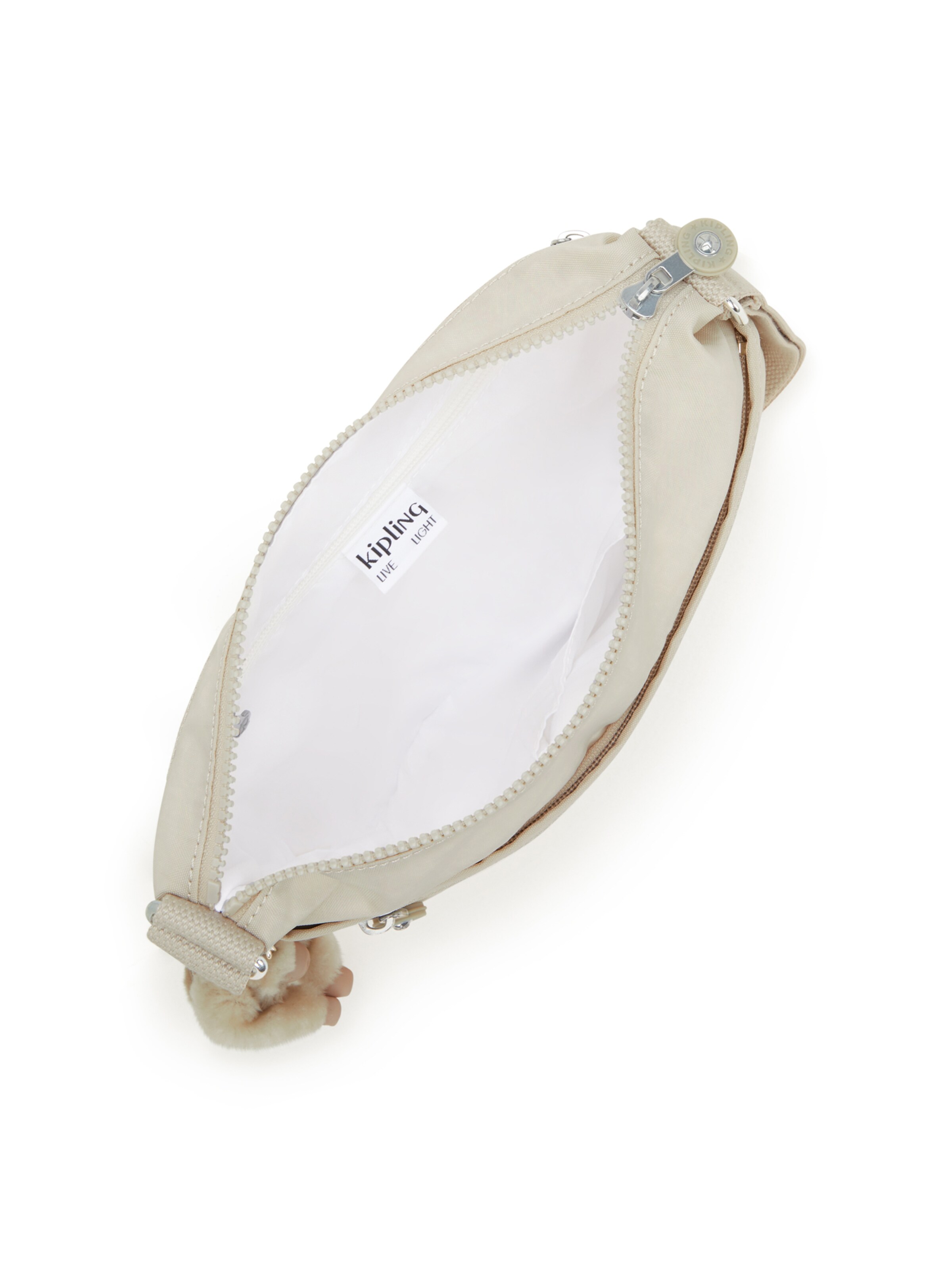 KIPLING Axelremsväska 'Arto' i beige