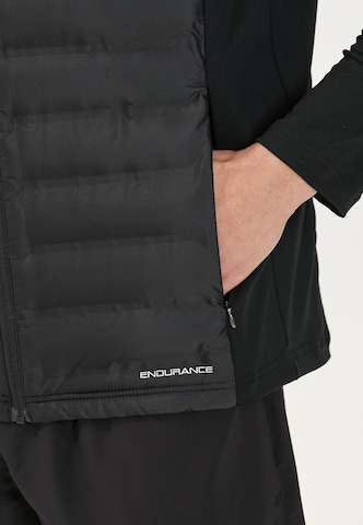 ENDURANCE Athletic Jacket 'Midan' in Black