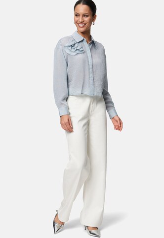 zero Wide leg Broek in Wit