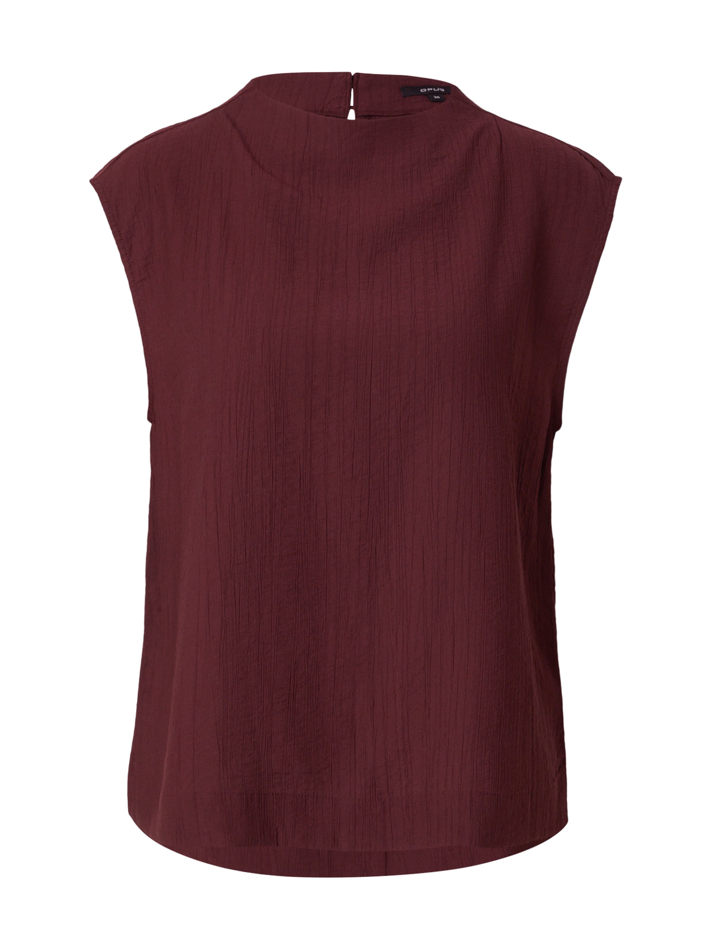Camicia da donna 'Focy' di OPUS in rosso: frontale