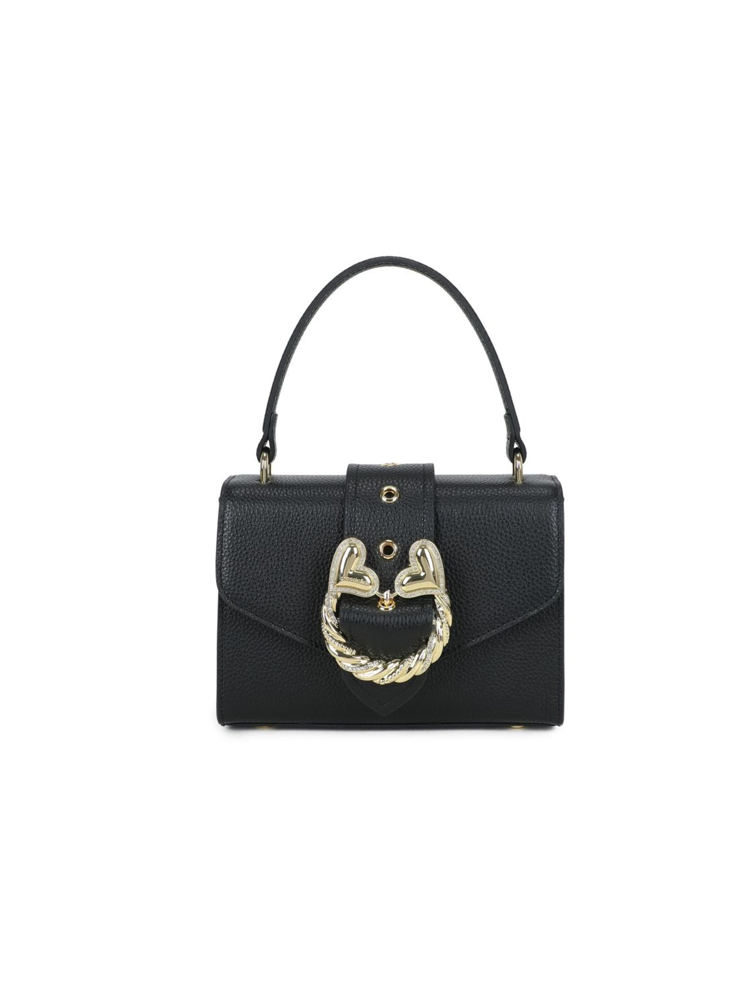Borsa a mano 'Baroque' di Braccialini in nero: frontale