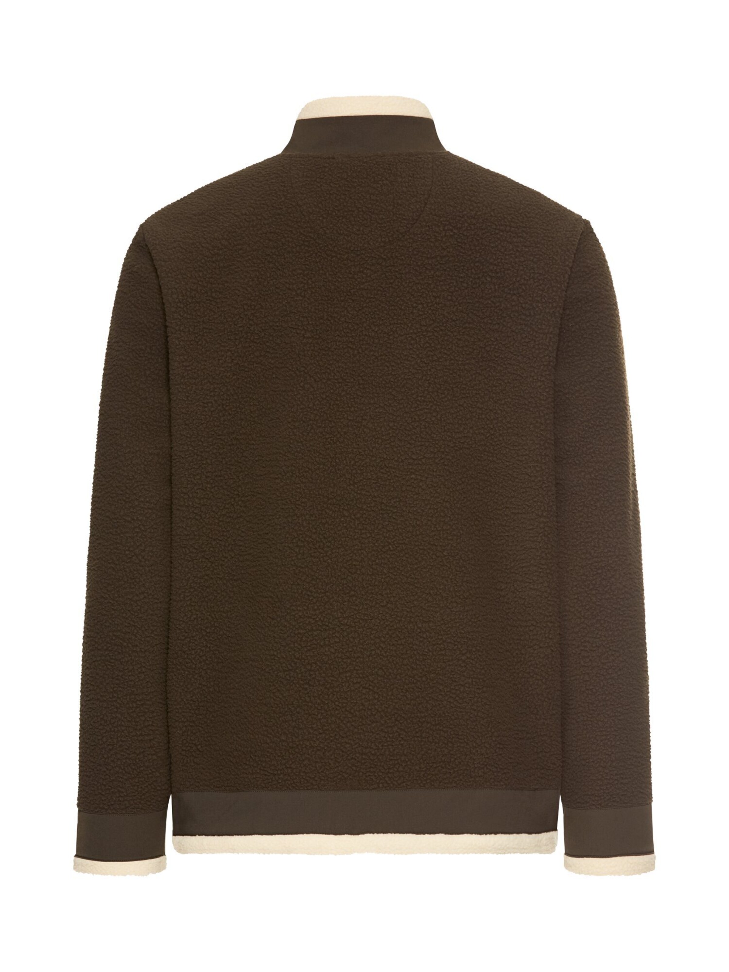 CAMEL ACTIVE Sweatjacke in Braun