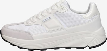 Baskets basses 'R1300' BJÖRN BORG en blanc : devant