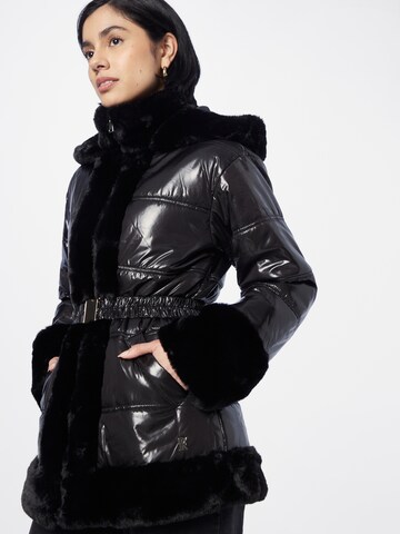 River Island Winter Jacket in Black