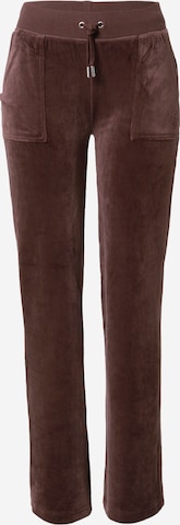 Juicy Couture Regular Pants 'DEL RAY' in Brown: front