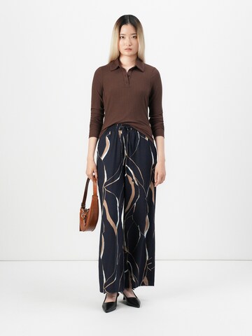 JDY Широкий Штаны 'JDYPepper' в Синий