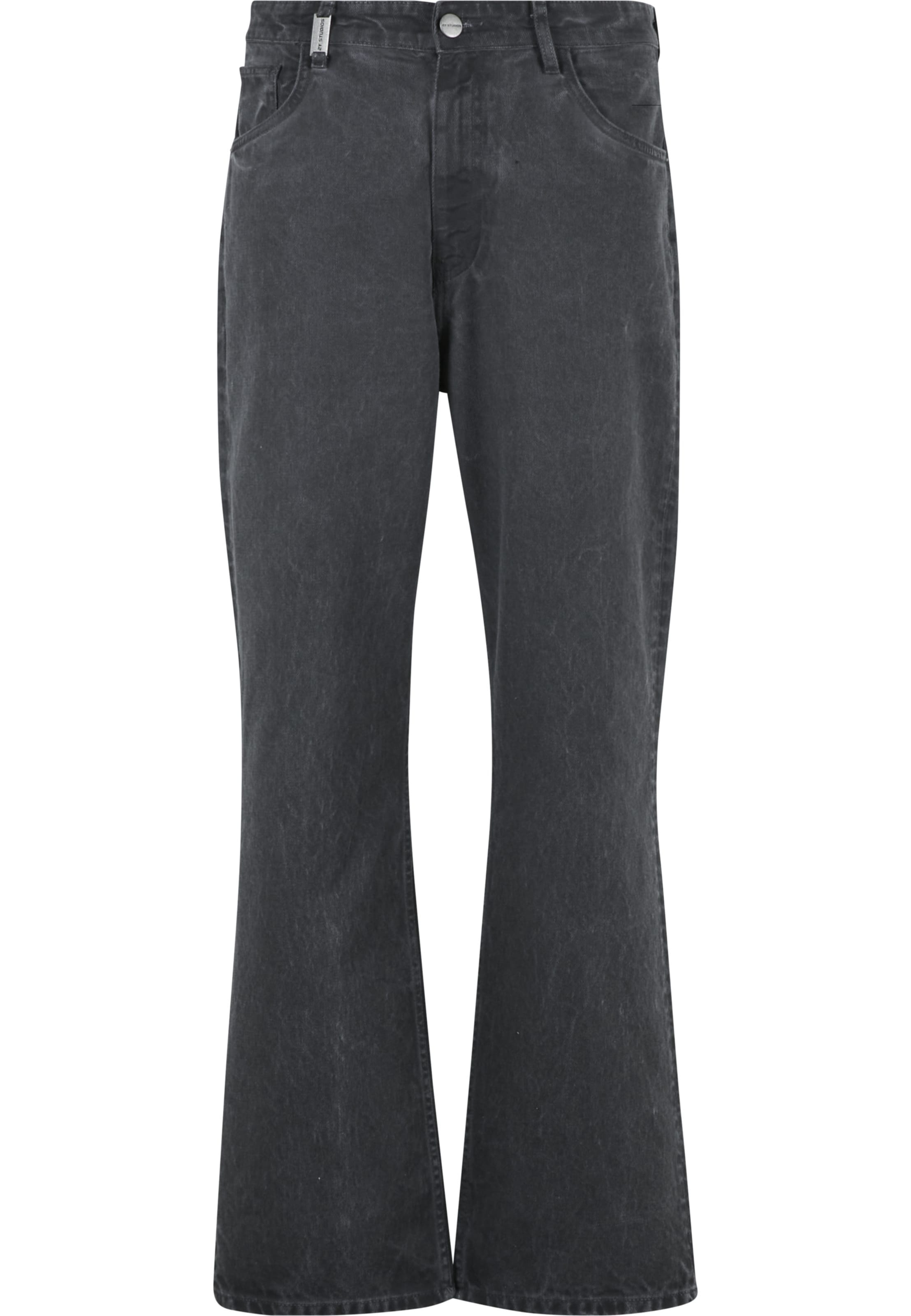 2Y Studios Regular Jeans 'Adrick' in Schwarz