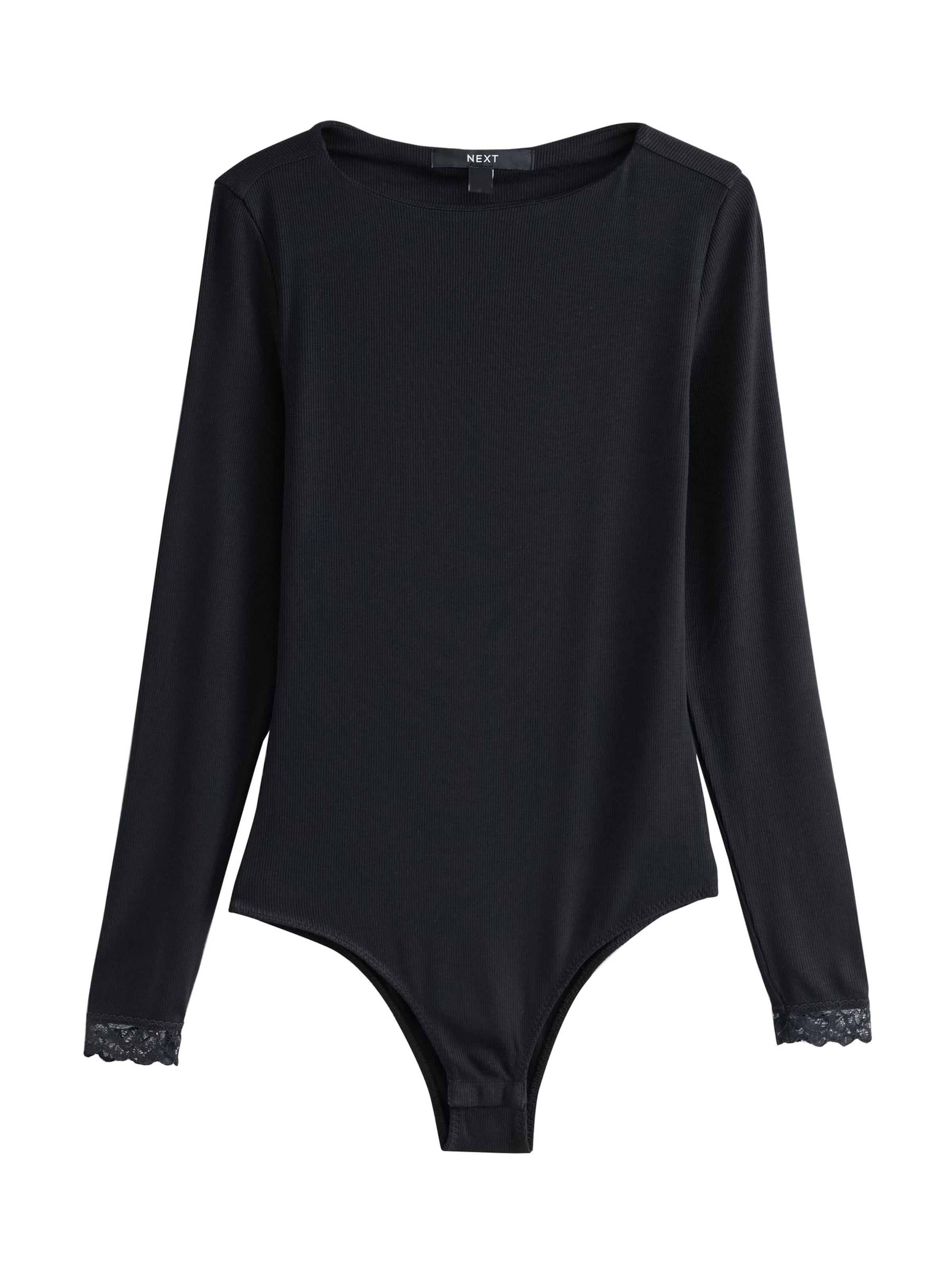 Shirtbody Next en noir : devant