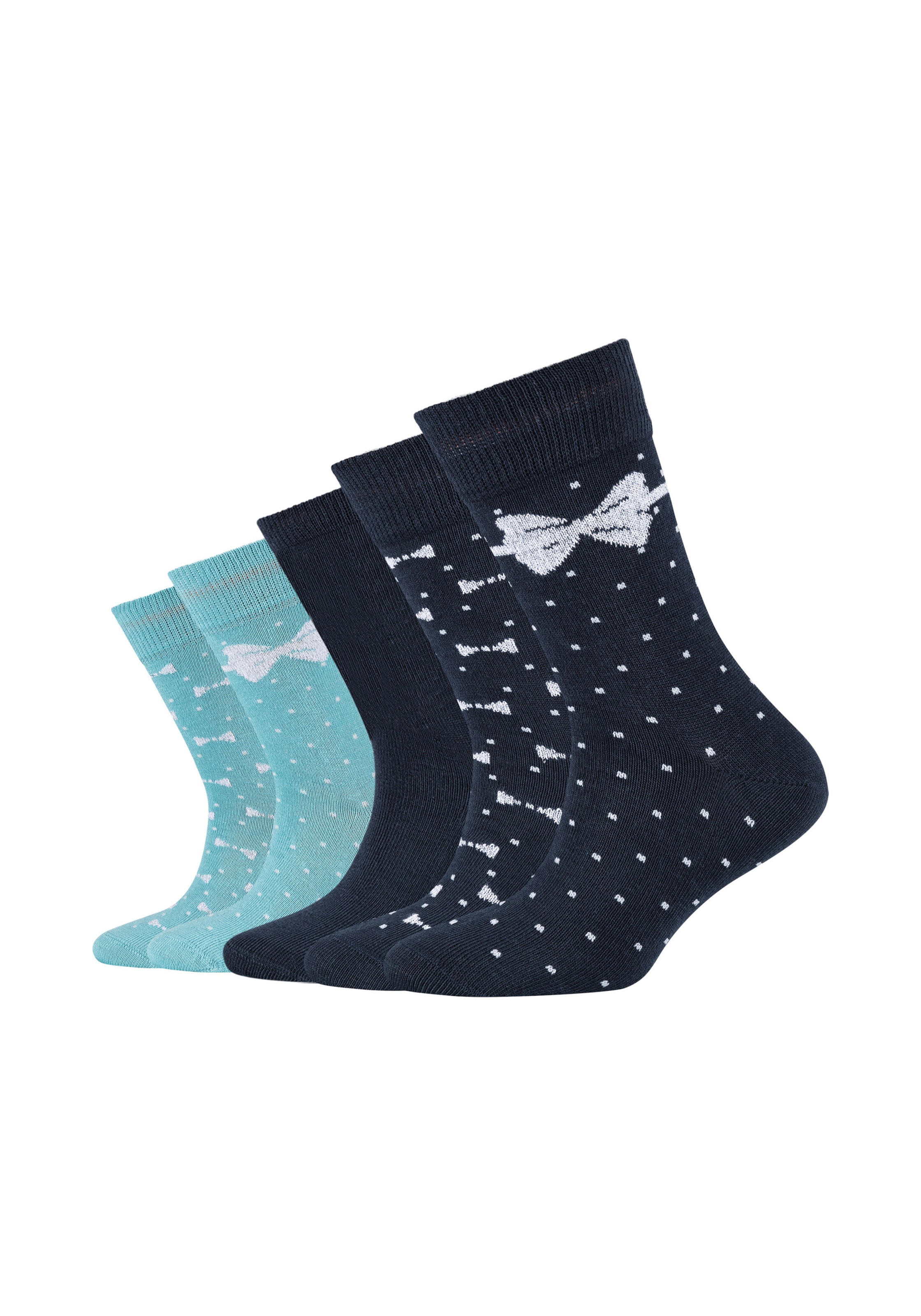 camano Socken in Blau: Vorderseite