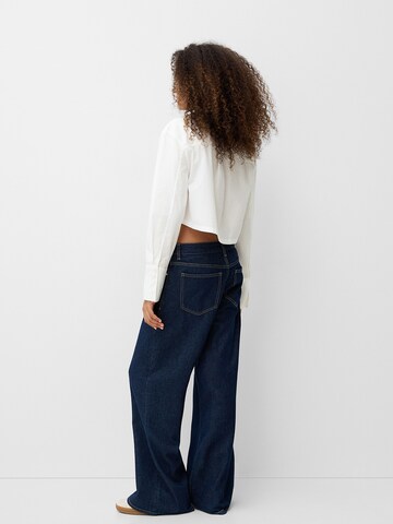 Bershka Blouse in White