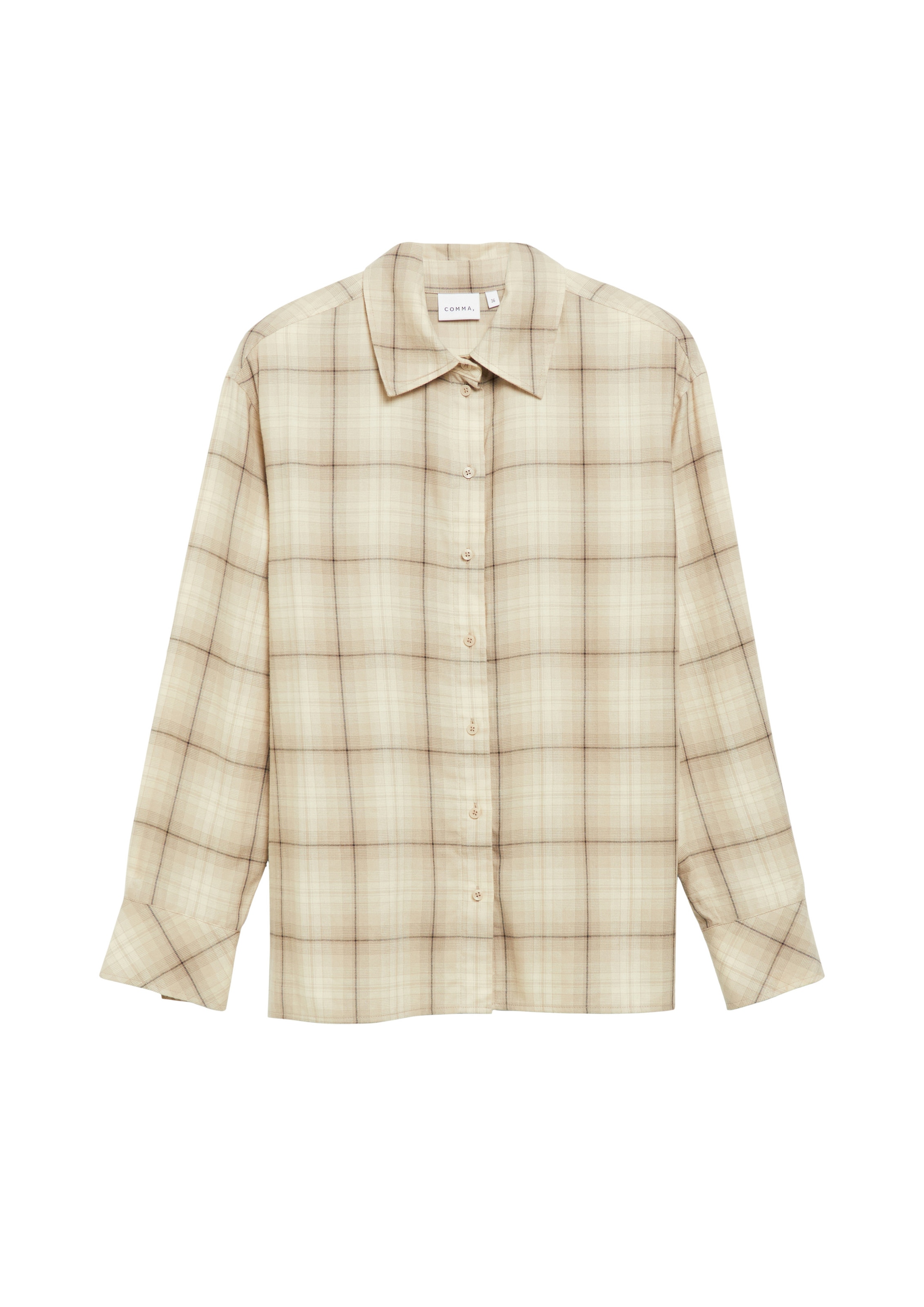 COMMA Blouse in Beige: front