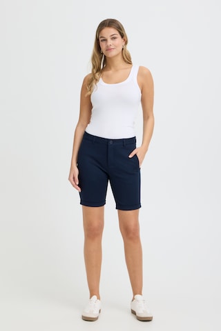 Regular Pantalon 'FRLano' Fransa en bleu