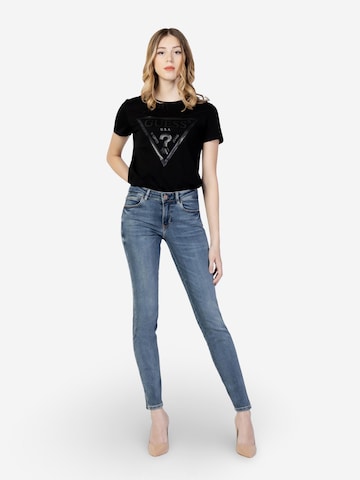 GUESS Skinny Jeans 'CURVE X W2YAJ2D4Q02' in Blauw