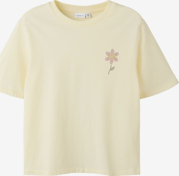NAME IT Shirt in Geel: voorkant