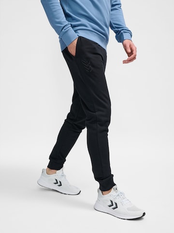 Regular Pantalon Hummel en noir : devant