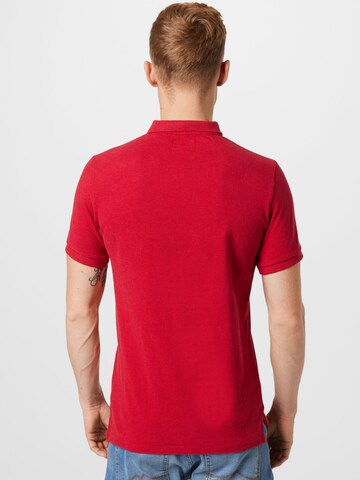 Superdry T-shirt 'Classic' i röd