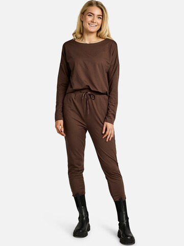 Liberte Essentiel Regular Trouser ' ALMA ' in Braun