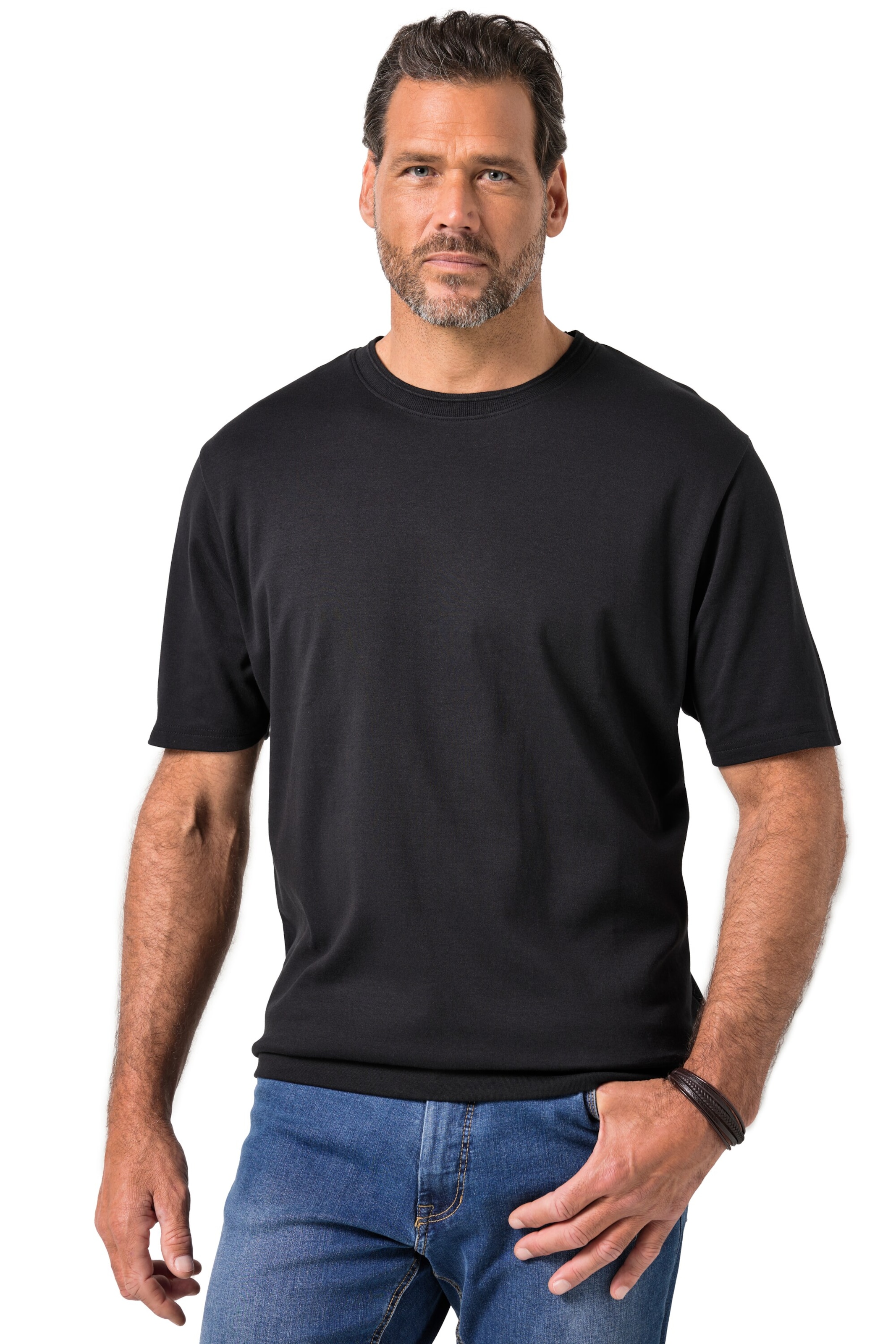 JP1880 Shirt in Black: front