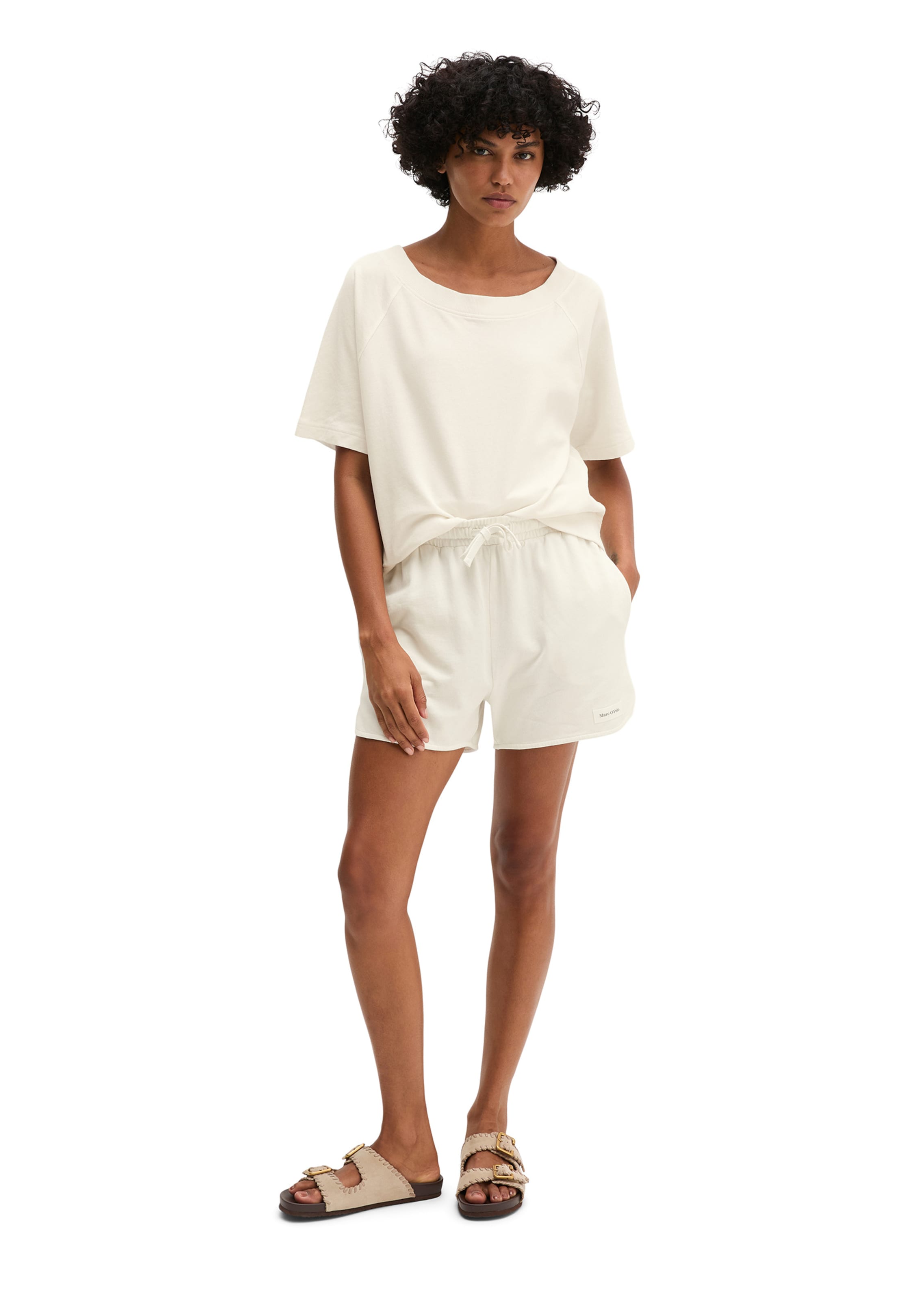 Marc O'Polo Sweatshirt in Beige