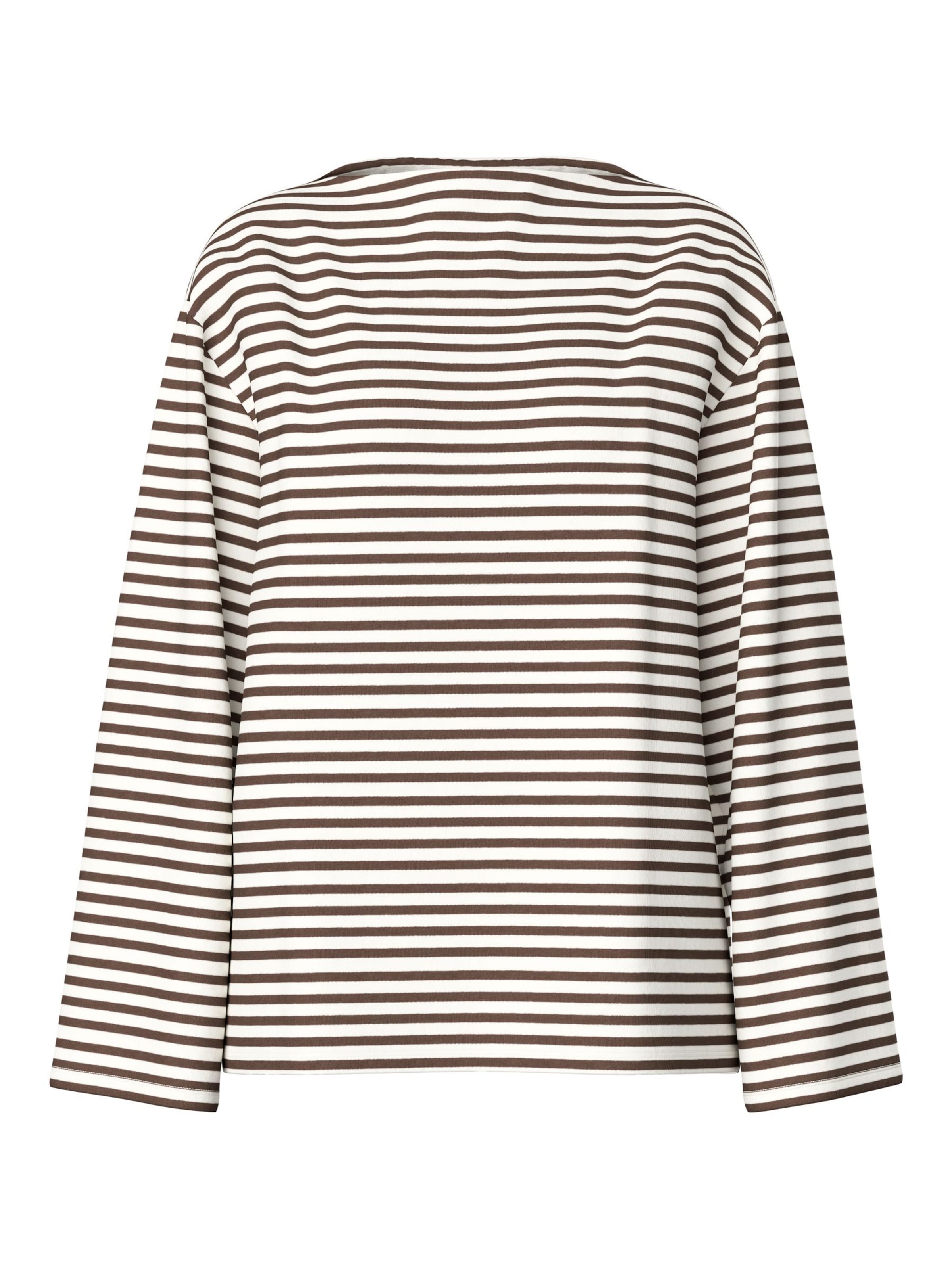 T-shirt 'PCSadie' PIECES en marron : devant