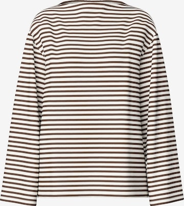 T-shirt 'PCSadie' PIECES en marron : devant