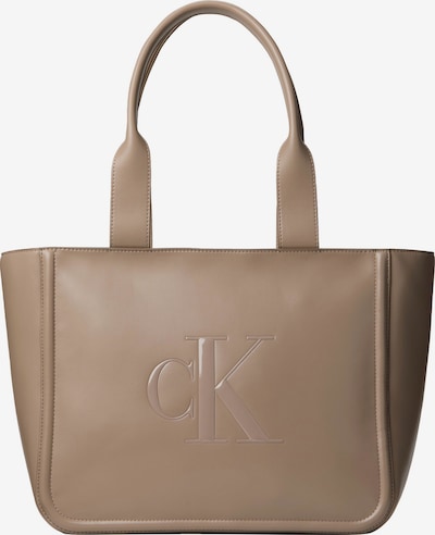 Calvin Klein Ostoskassi värissä taupe, Tuotenäkymä