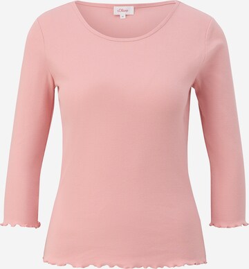 T-shirt s.Oliver en rose : devant