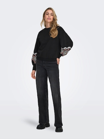 ONLY Sweatshirt 'Brooke' in Black