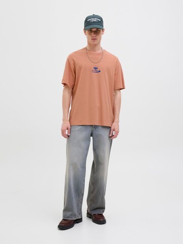 JACK & JONES Shirt in Orange