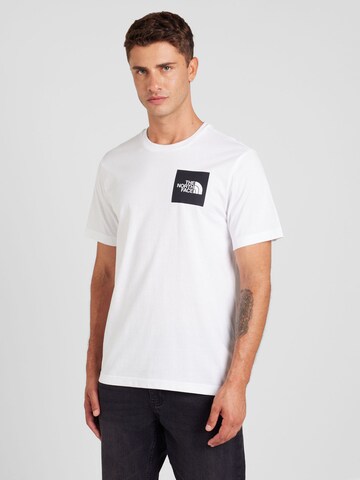 Maglietta di THE NORTH FACE in bianco: frontale