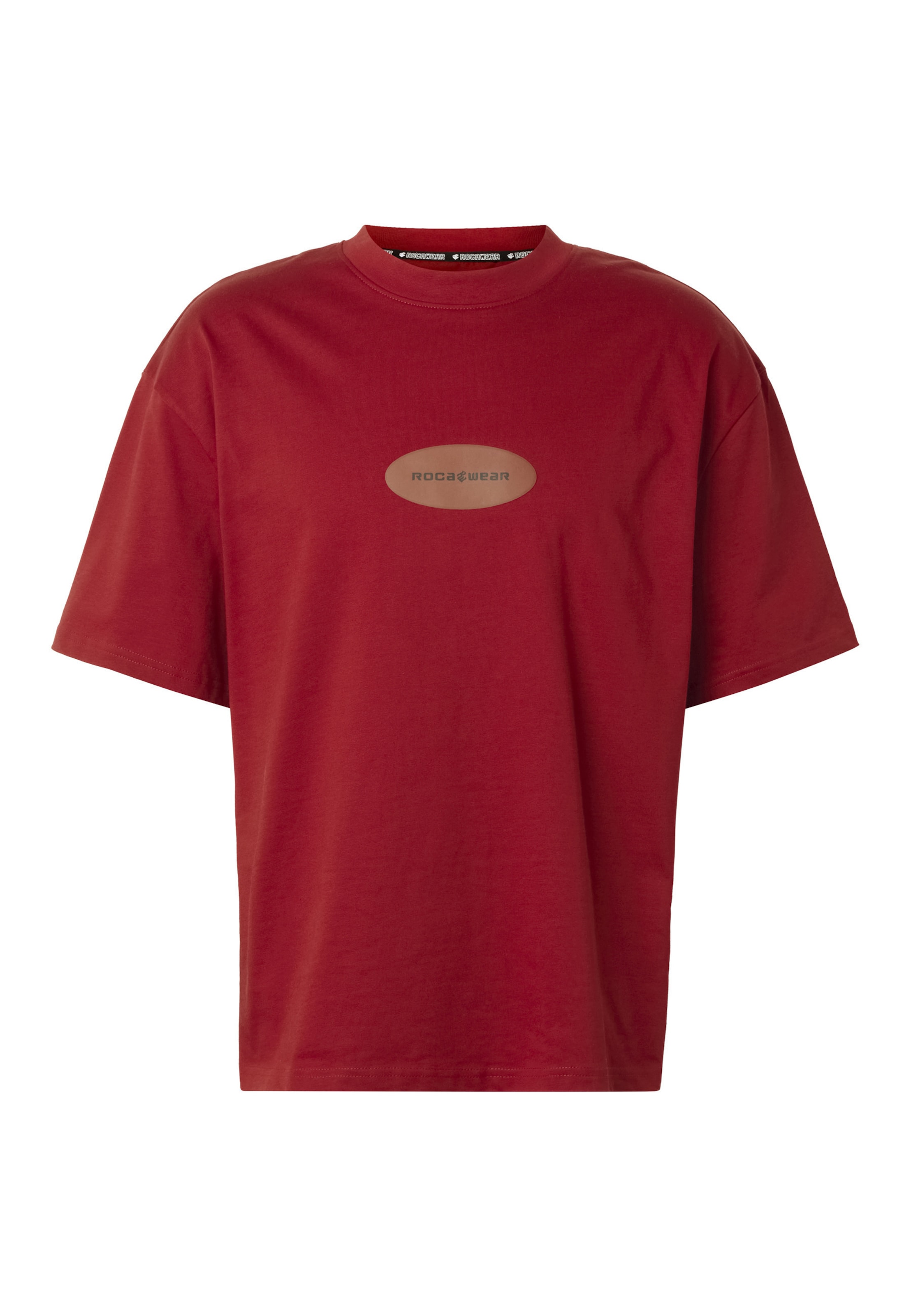 ROCAWEAR - Camiseta 'Simpleroc' en rojo: frente