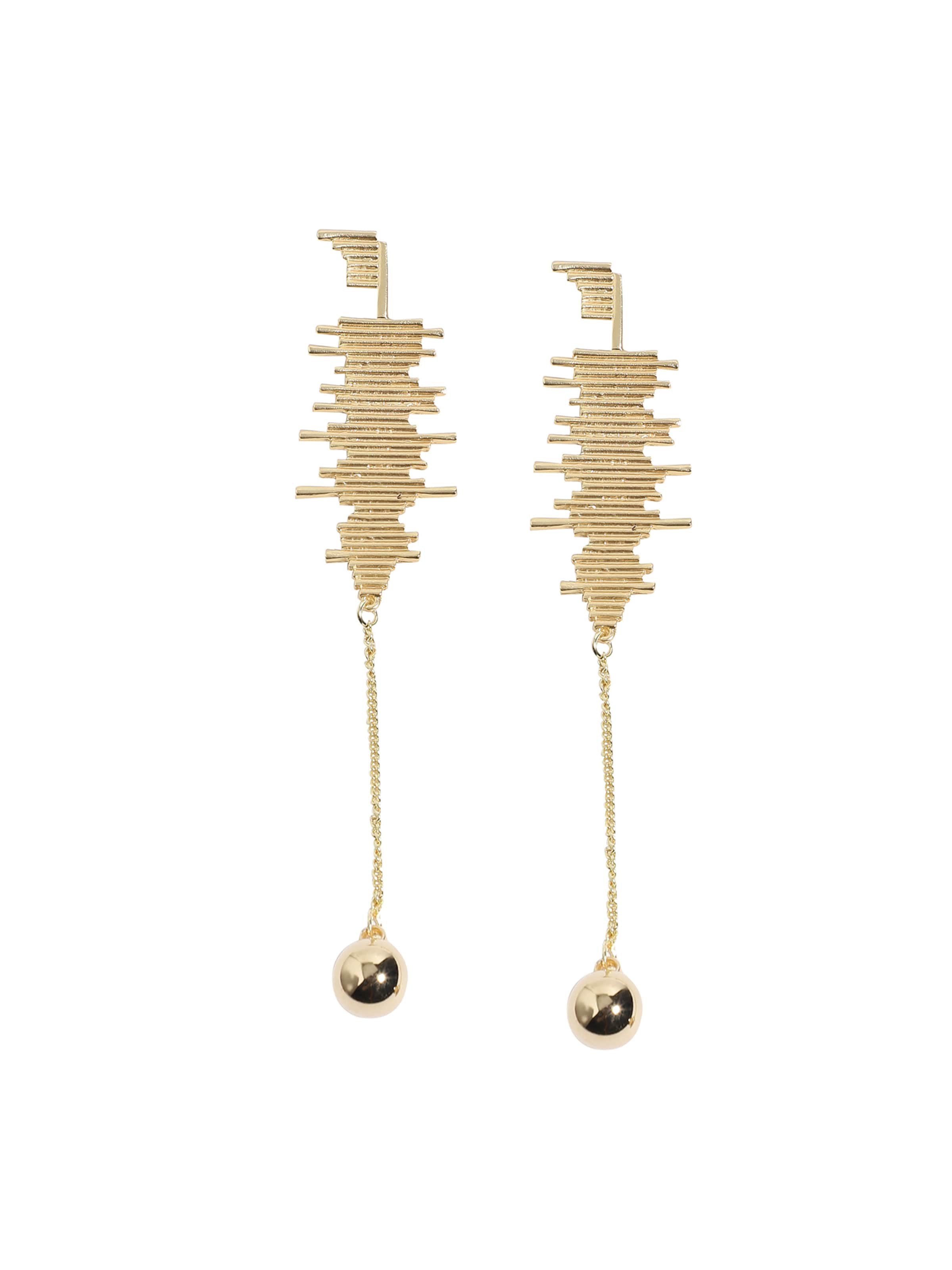 SOHI - Brincos 'Dory' em ouro: frente