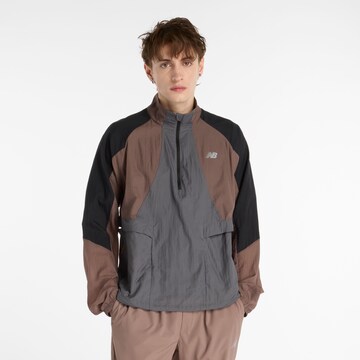new balance Spotjacke 'Better Run' in Braun: Vorderseite
