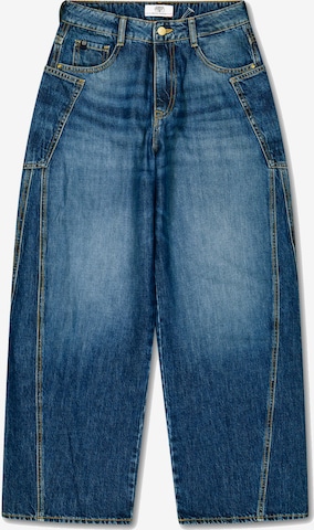 Wide Leg Jean Le Temps Des Cerises en bleu : devant