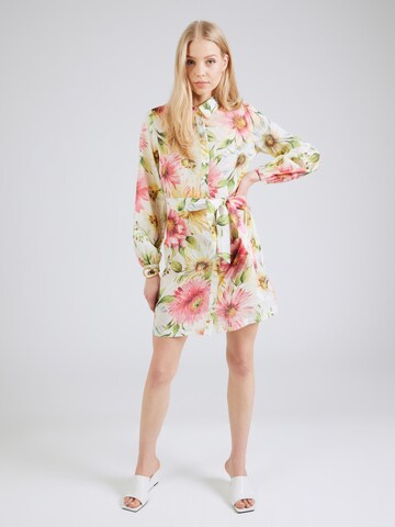 GUESS Shirt dress 'FAITH' in Mixed colours: front