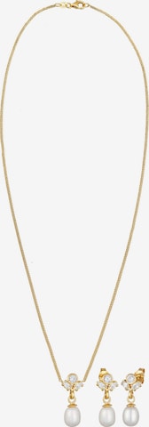 ELLI PREMIUM Jewelry Set in Gold: front