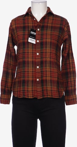 DENIM & SUPPLY Ralph Lauren Button Up Shirt in XS in Brown: front