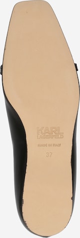 Karl Lagerfeld Baleriny w kolorze czarny