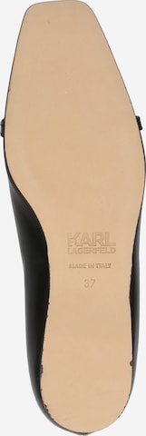 Karl Lagerfeld Ballerina in Schwarz