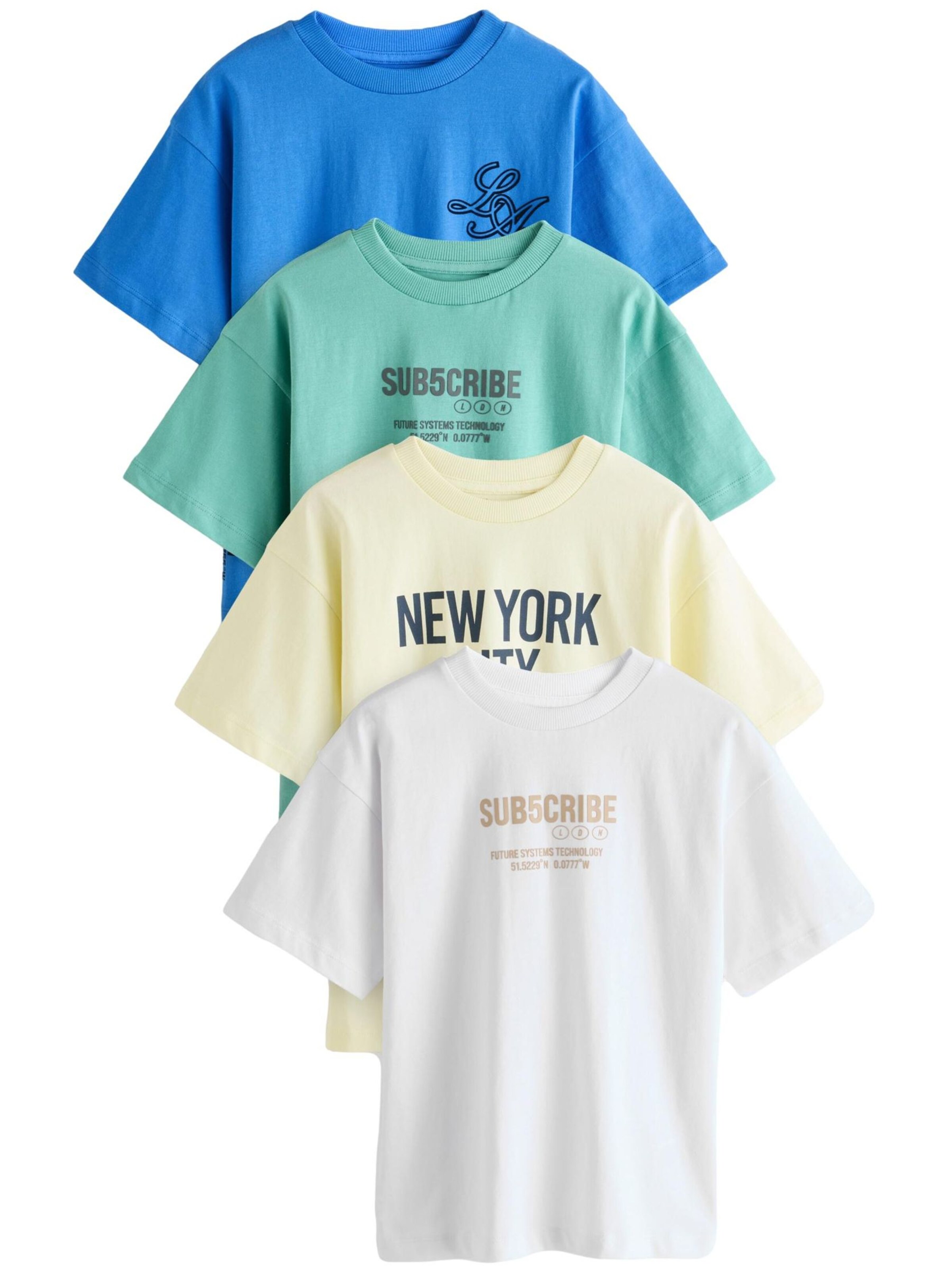 Next Koszulka w kolorze mieszane kolory: przód