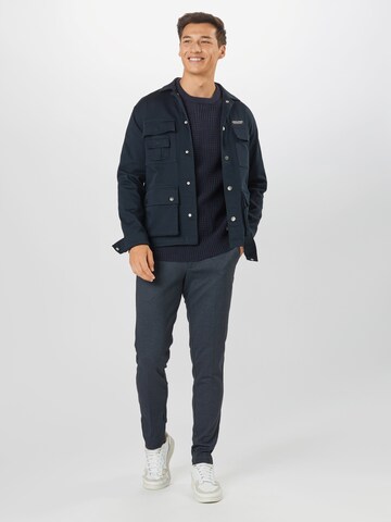 JACK & JONES Regular Broek 'Marco' in Blauw