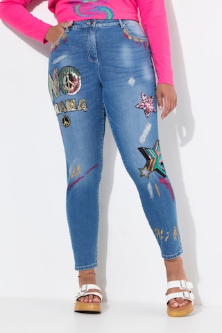 Angel of Style Slim fit Jeans in Blue: front