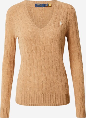 Polo Ralph Lauren Pullover 'KIMBERLY' in Braun: predná strana