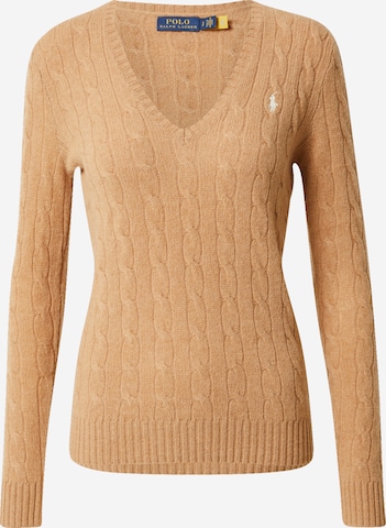 Polo Ralph Lauren Sweater 'KIMBERLY' in Brown: front